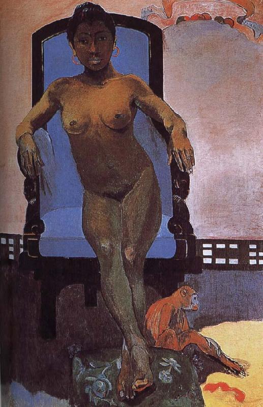 Paul Gauguin Javanese woman Anna oil painting image